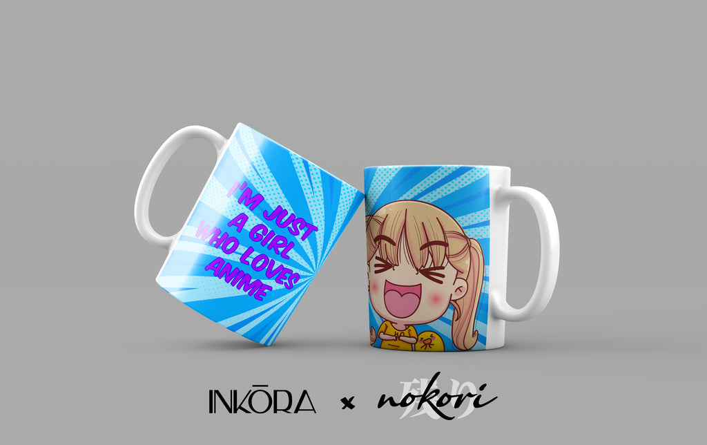 Taza “I’m Just a Girl Who Loves Anime”