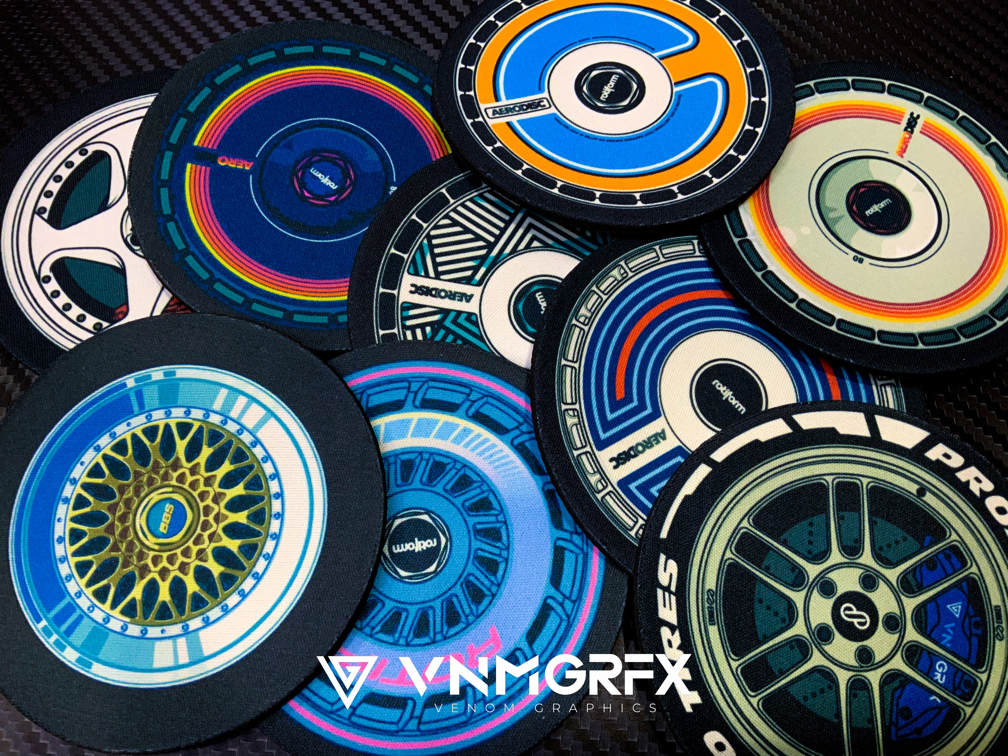 Pack Posavasos Llanta