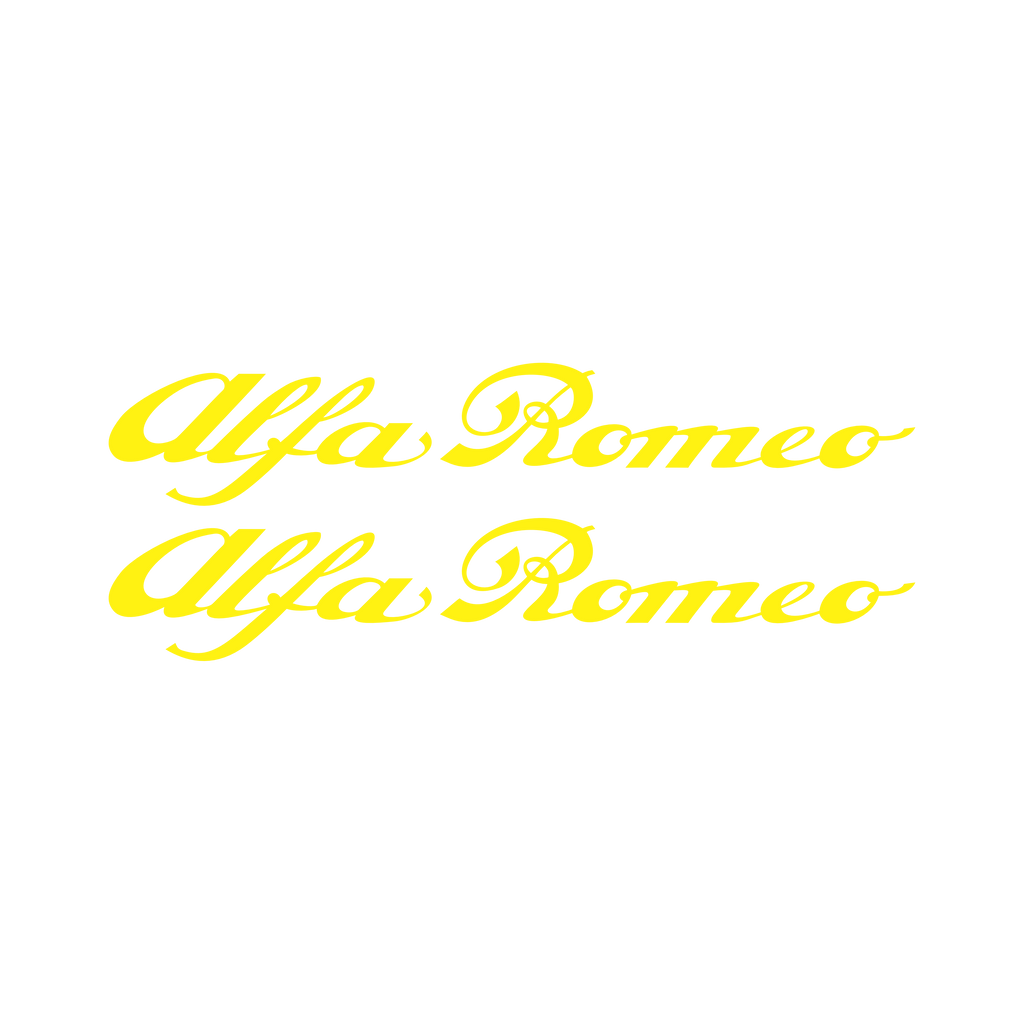 Stickers Pinzas Freno Alfa Romeo