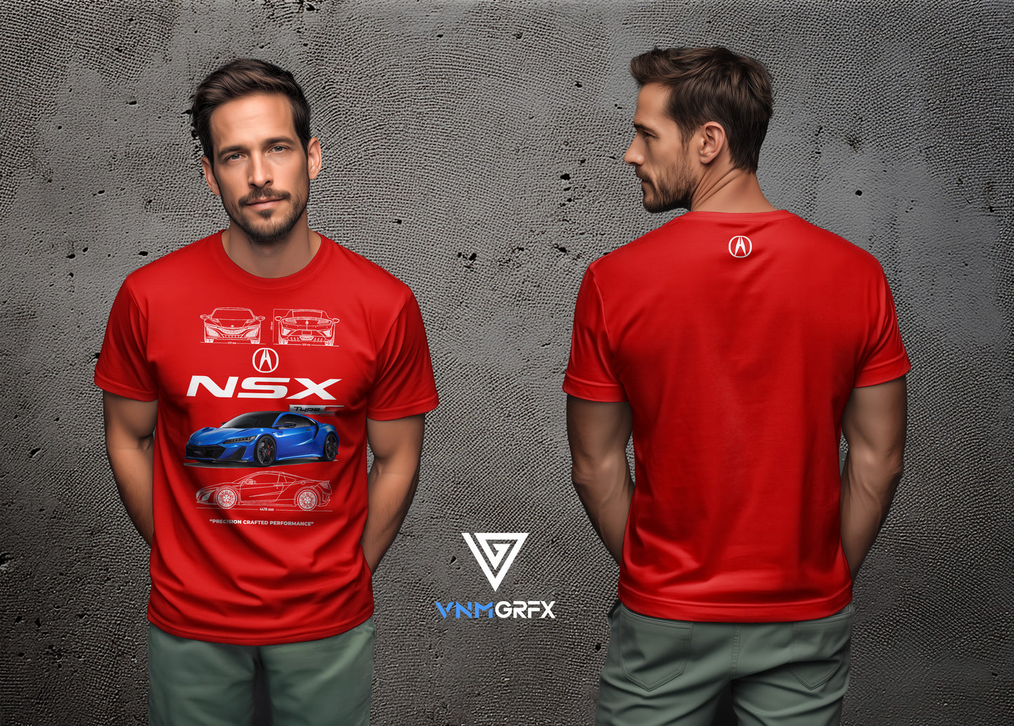 Camiseta Acura / Honda NSX Type S