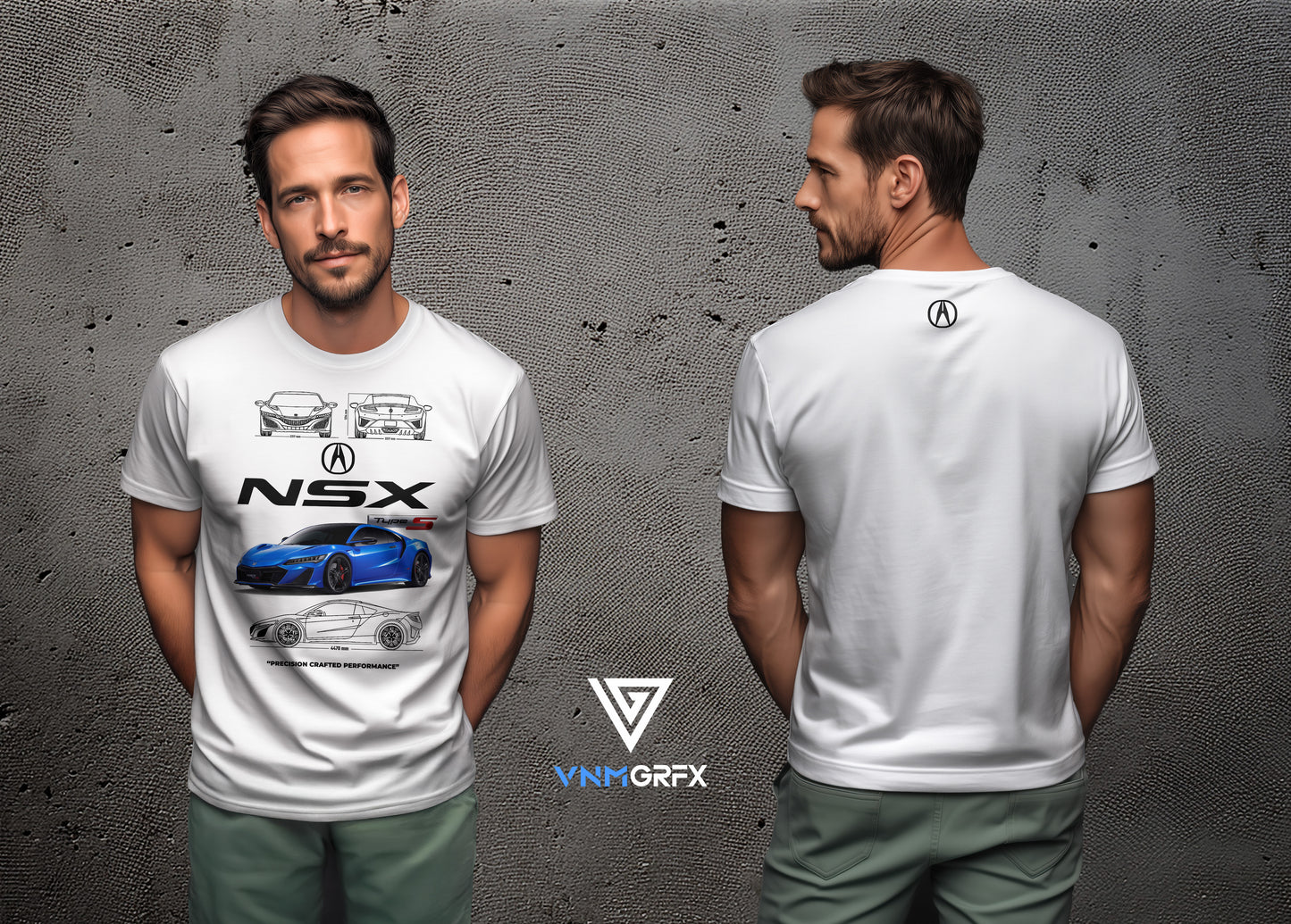 Camiseta Acura / Honda NSX Type S