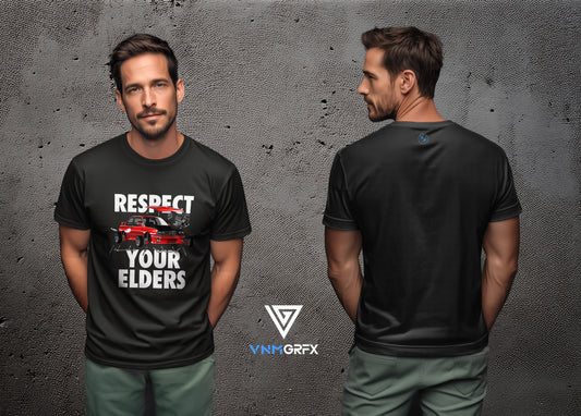 Camiseta BMW Respect Your Elders
