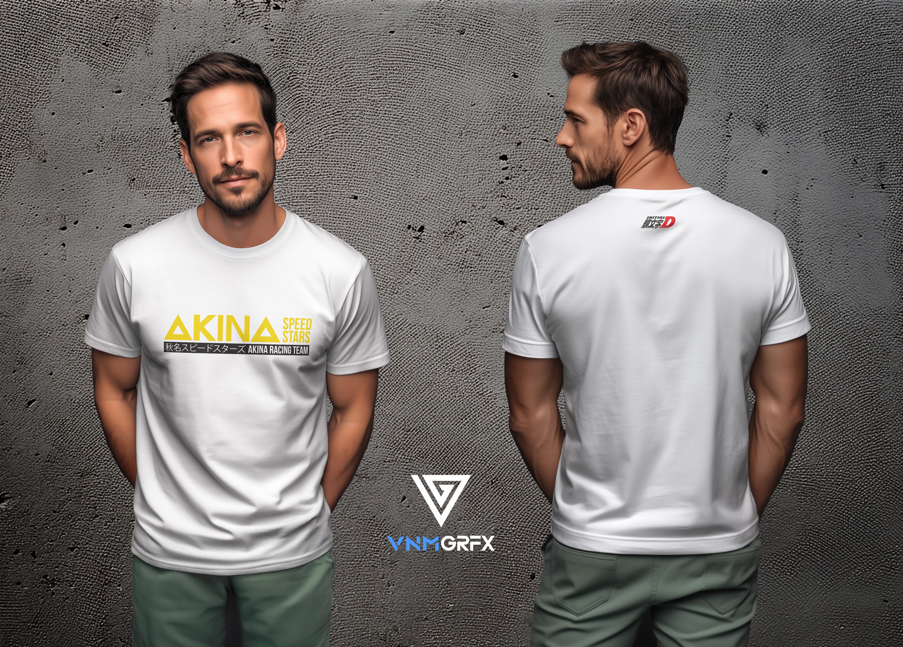 Camiseta Akina Speedstars Initial D