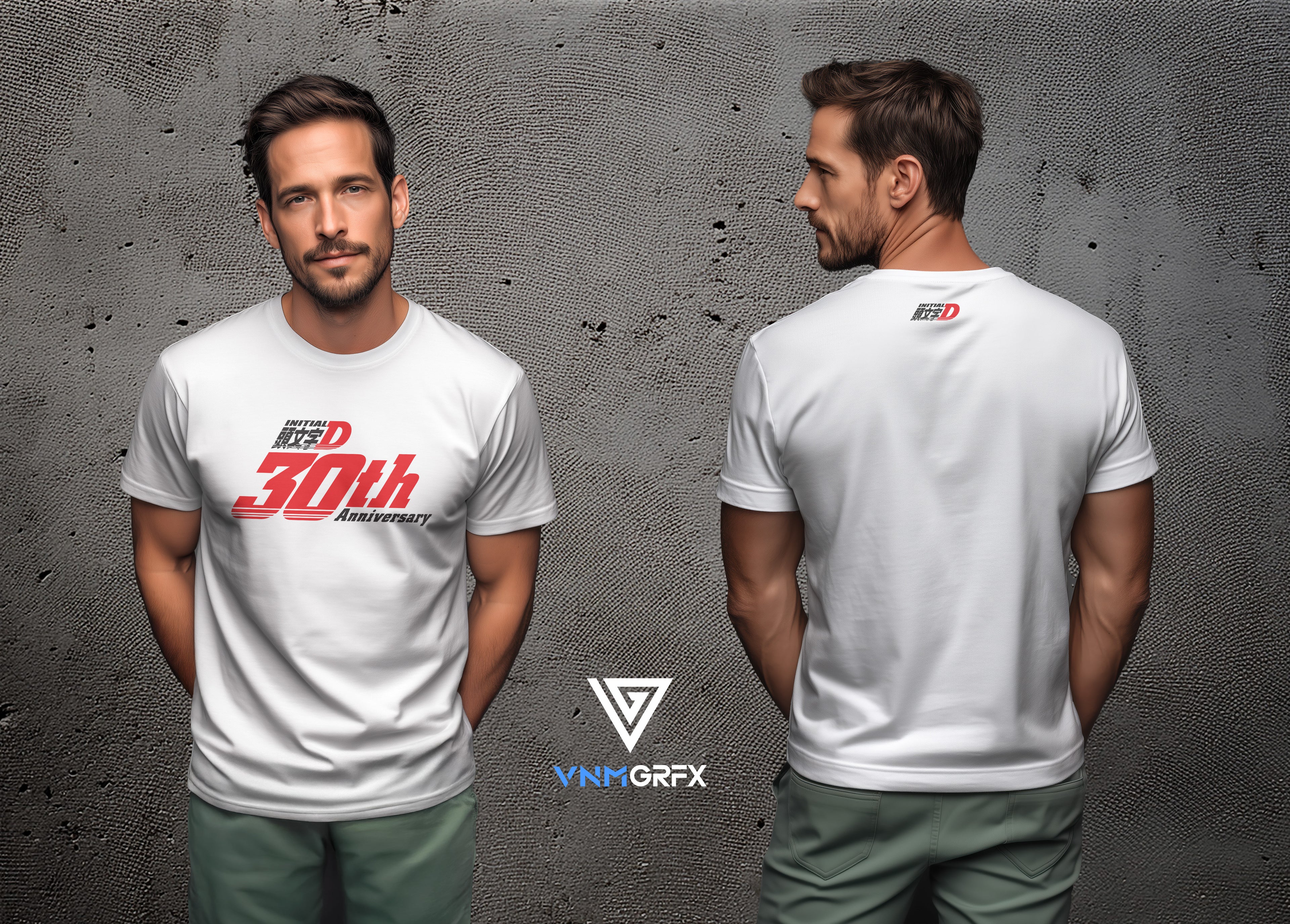 Camiseta Initial D 30th Aniversario