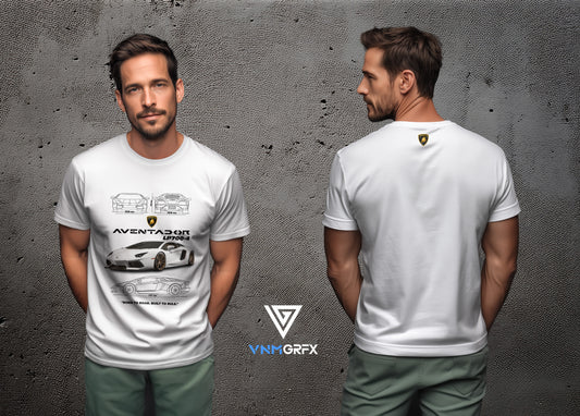 Camiseta Lamborghini Aventador LP700-4