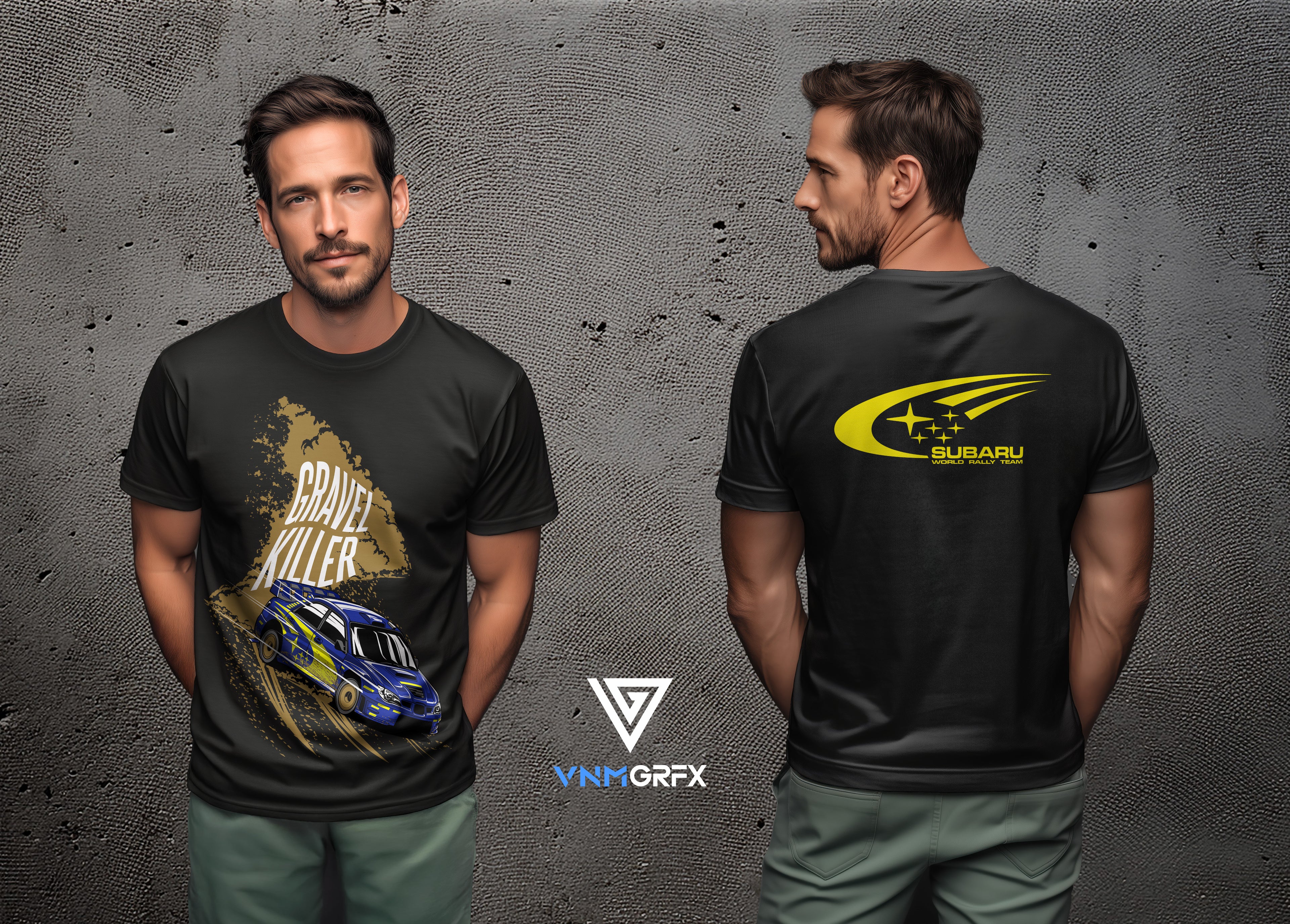 Camiseta Subaru Impreza Gravel Killer