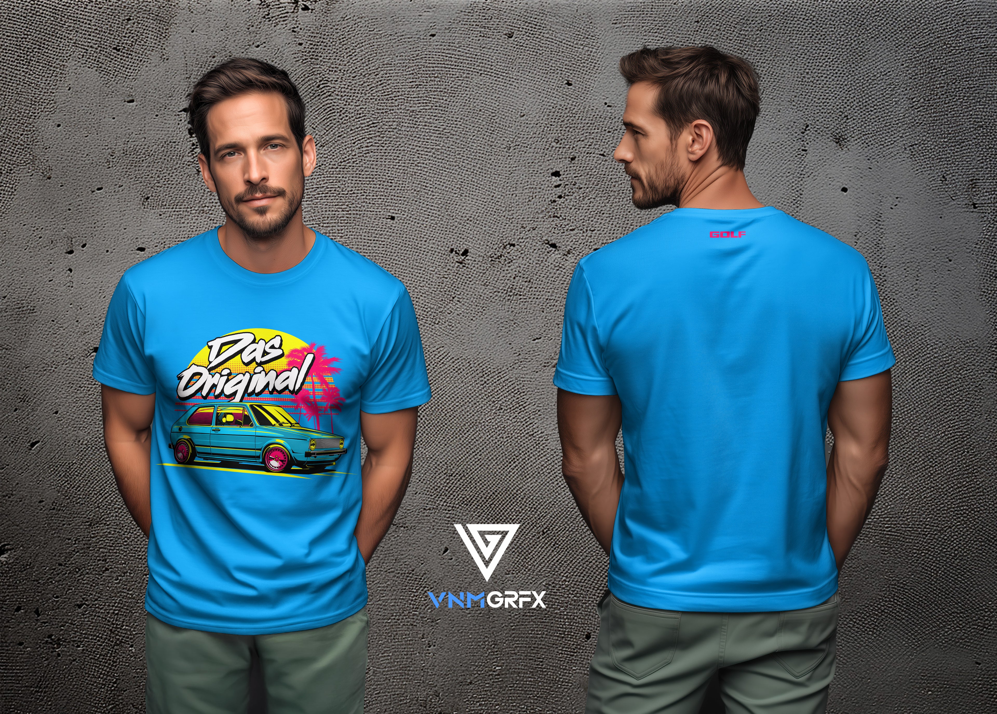 Camiseta VW Golf Mk1 Das Original