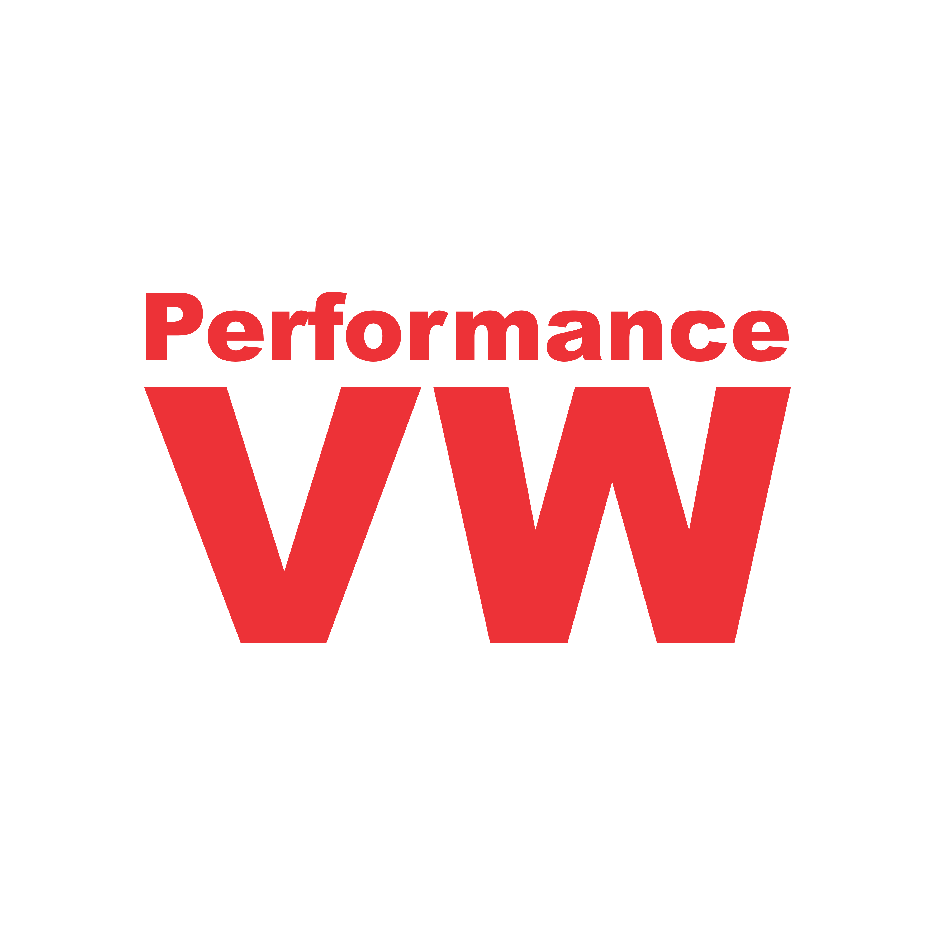 Sticker Performance VW